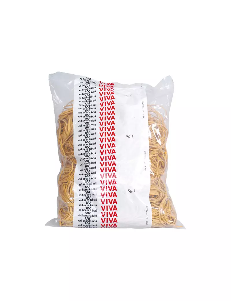 Elastici in Gomma Viva - 1 kg - 90 mm - E090 (Giallo) Elastici in Gomma Viva - 1 kg - 90 mm - E090 (Giallo)