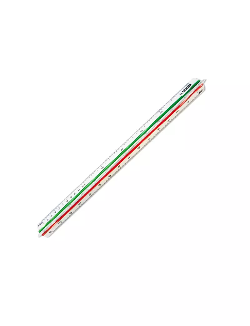 Scalimetro Isoteck Arda - 30 cm - Scale 1:100-200-250-300-400-500 - 109 (Bianco) Scalimetro Isoteck Arda - 30 cm - Scale 1:100-200-250-300-400-500 - 109 (Bianco)