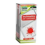 Inchiostro senza Olio per Timbri Lebez - 30 ml - 1483-R (Rosso)