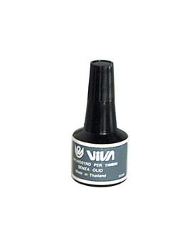 Inchiostro per Timbri a Base Alcool Viva - 30 ml - 358N-Black (Nero)