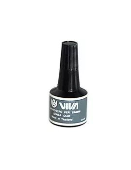 Inchiostro per Timbri a Base Alcool Viva - 30 ml - 358N-Black (Nero)