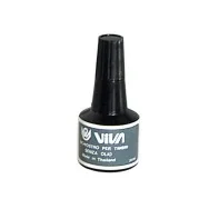 Inchiostro per Timbri a Base Alcool Viva - 30 ml - 358N-Black (Nero)