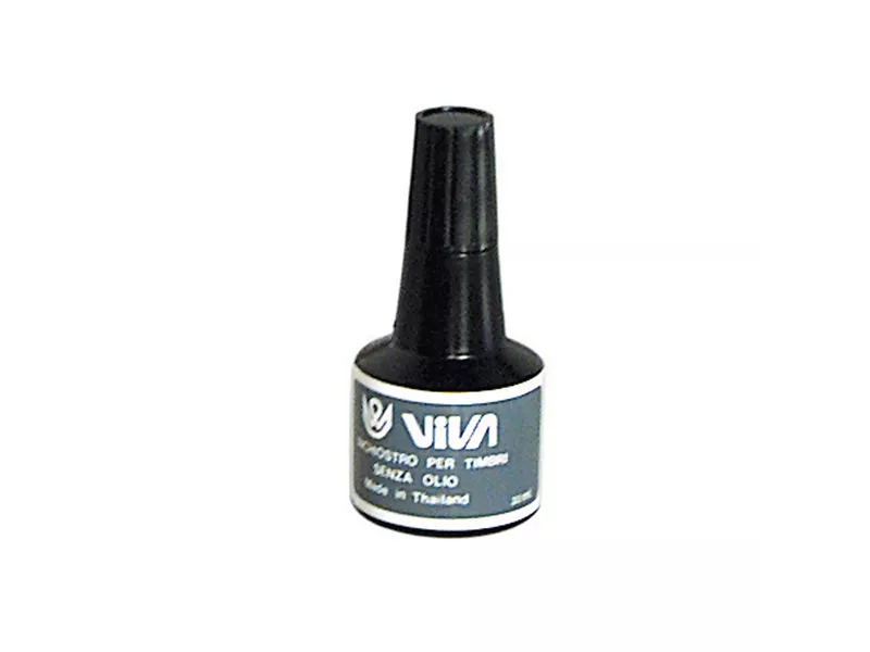 Inchiostro per Timbri a Base Alcool Viva - 30 ml - 358N-Black (Nero) Inchiostro per Timbri a Base Alcool Viva - 30 ml - 358N-Black (Nero)