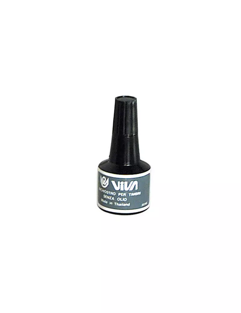 Inchiostro per Timbri a Base Alcool Viva - 30 ml - 358N-Black (Nero)