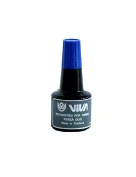 Inchiostro per Timbri a Base Alcool Viva - 30 ml - 358B-Blue (Blu)