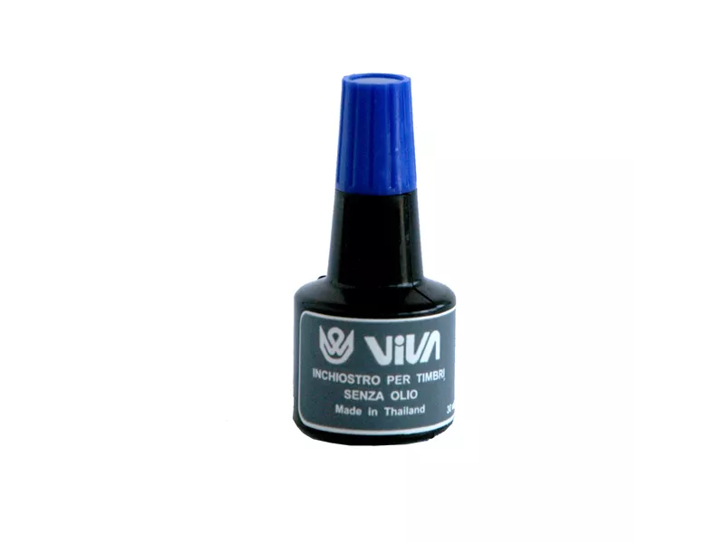 Inchiostro per Timbri a Base Alcool Viva - 30 ml - 358B-Blue (Blu)