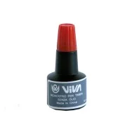 Inchiostro per Timbri a Base Alcool Viva - 30 ml - 358R-Red (Rosso)