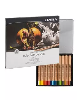 Matite Colorate Rembrandt Polycolor Lyra Fila - 3,7 mm - L2001240 (Assortiti Conf. 24)