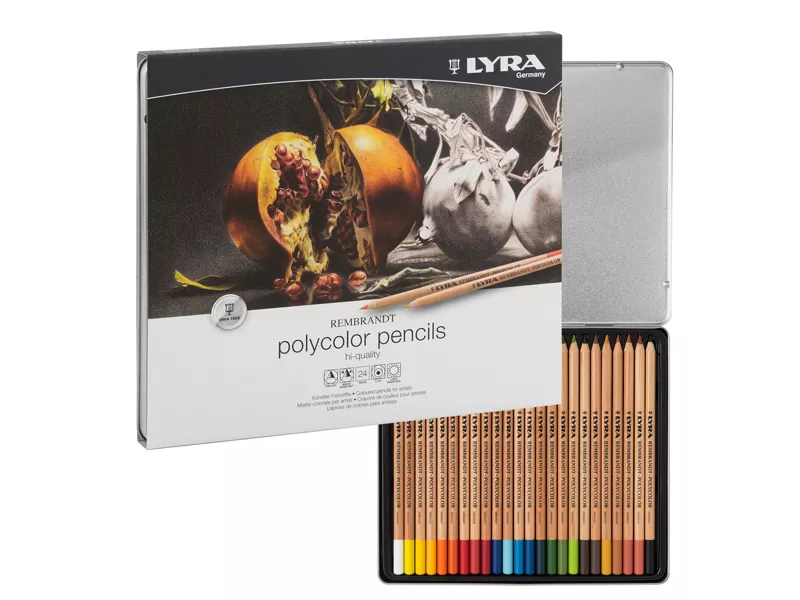 Matite Colorate Rembrandt Polycolor Lyra Fila - 3,7 mm - L2001240 (Assortiti Conf. 24) Matite Colorate Rembrandt Polycolor Lyra Fila - 3,7 mm - L2001240 (Assortiti Conf. 24)