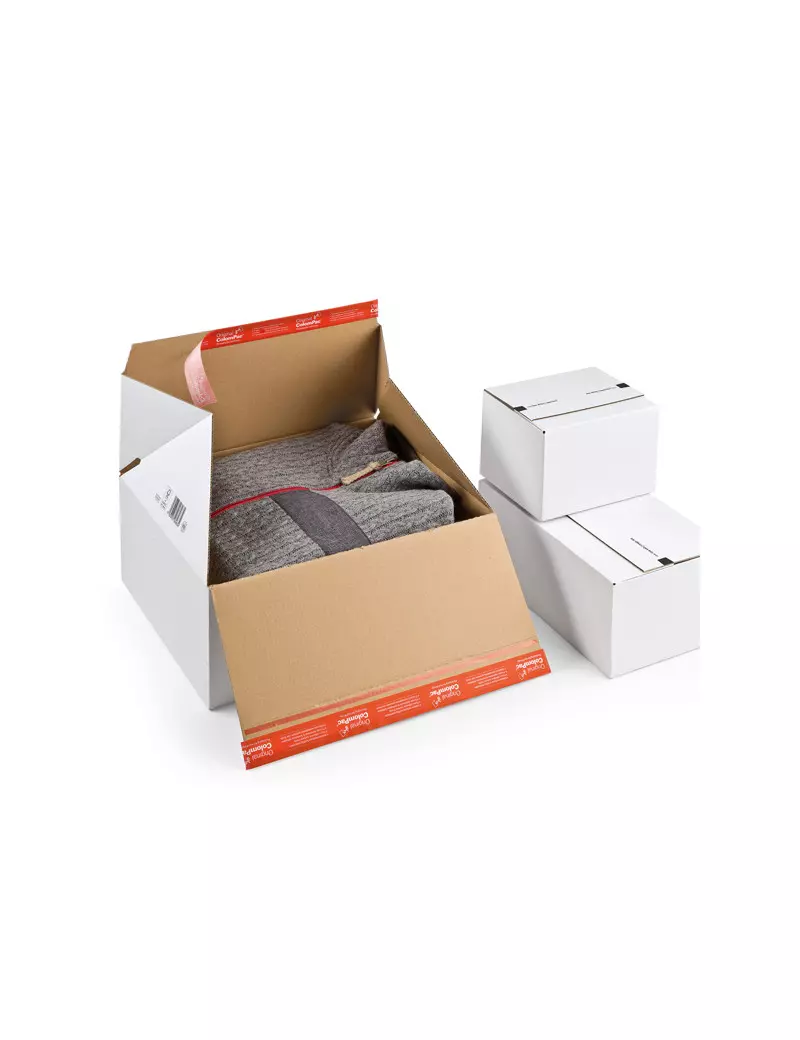 Scatola per Spedizioni Colompac - 38,9x32,4x32 cm - CP155.456 (Bianco Conf. 10) Scatola per Spedizioni Colompac - 38,9x32,4x32 cm - CP155.456 (Bianco Conf. 10)