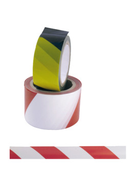 Nastro Adesivo di Sicurezza Viva - 50 mm x 25 m - 1620-R/B (Rosso e Bianco)