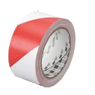 Nastro Adesivo Vinilico 767 Scotch 3M - 50 mm x 33 m - 10587 (Rosso e Bianco)
