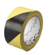 Nastro Adesivo Vinilico 766 Scotch 3M - 50 mm x 33 m - 10580 (Giallo e Nero)