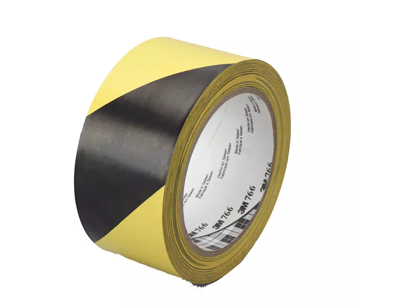 Nastro Adesivo Vinilico 766 Scotch 3M - 50 mm x 33 m - 10580 (Giallo e Nero) Nastro Adesivo Vinilico 766 Scotch 3M - 50 mm x 33 m - 10580 (Giallo e Nero)