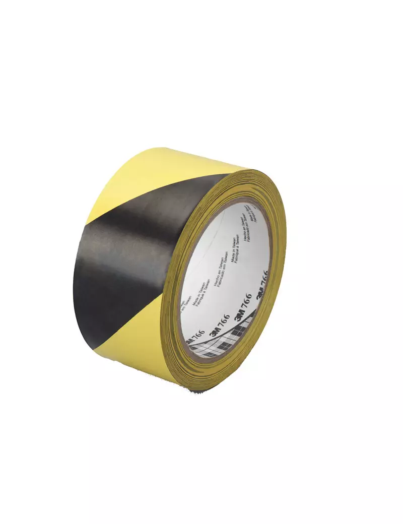 Nastro Adesivo Vinilico 766 Scotch 3M - 50 mm x 33 m - 10580 (Giallo e Nero) Nastro Adesivo Vinilico 766 Scotch 3M - 50 mm x 33 m - 10580 (Giallo e Nero)