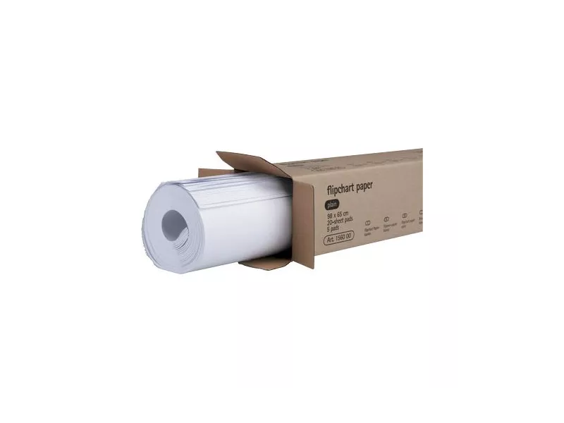 Blocco per Lavagna Legamaster - 65x98 cm - 20 Fogli - L-1560 00 (Bianco Conf. 5) Blocco per Lavagna Legamaster - 65x98 cm - 20 Fogli - L-1560 00 (Bianco Conf. 5)