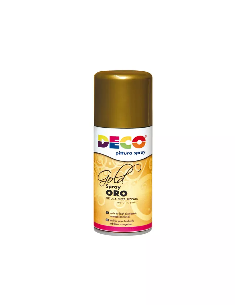 Vernice Spray Deco CWR - 150 ml - 615/1 (Oro) Vernice Spray Deco CWR - 150 ml - 615/1 (Oro)