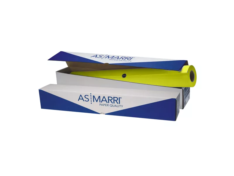 Carta Plotter J.90 AS Marri - 914 mm x 50 m - 100 g - 8429 (Giallo Fluo) Carta Plotter J.90 AS Marri - 914 mm x 50 m - 100 g - 8429 (Giallo Fluo)
