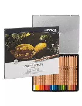 Matite Colorate Aquarell Rembrandt Lyra Fila - 3,7 mm - L2011240 (Assortiti Conf. 24)