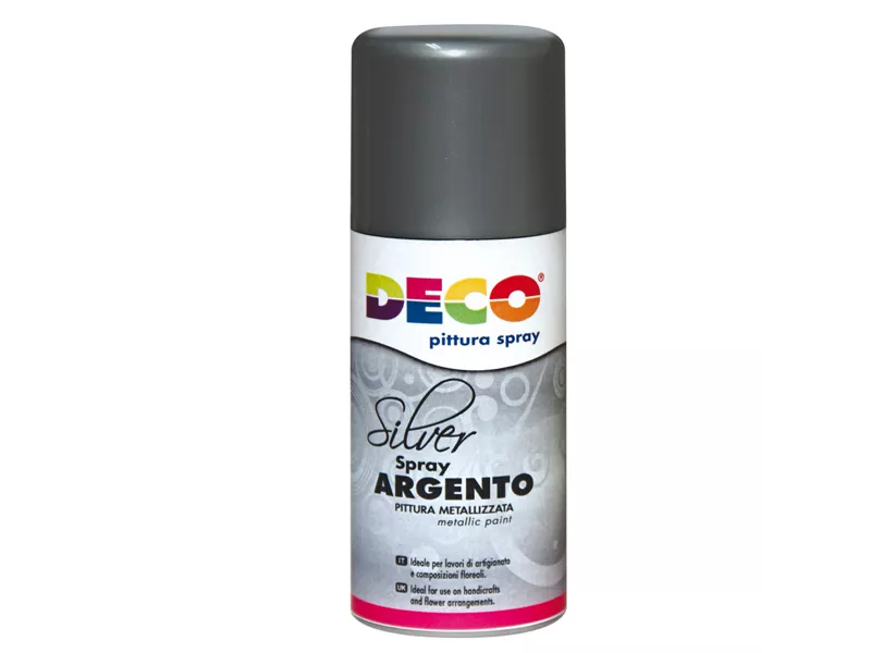 Vernice Spray Deco CWR - 150 ml - 615/2 (Argento) Vernice Spray Deco CWR - 150 ml - 615/2 (Argento)