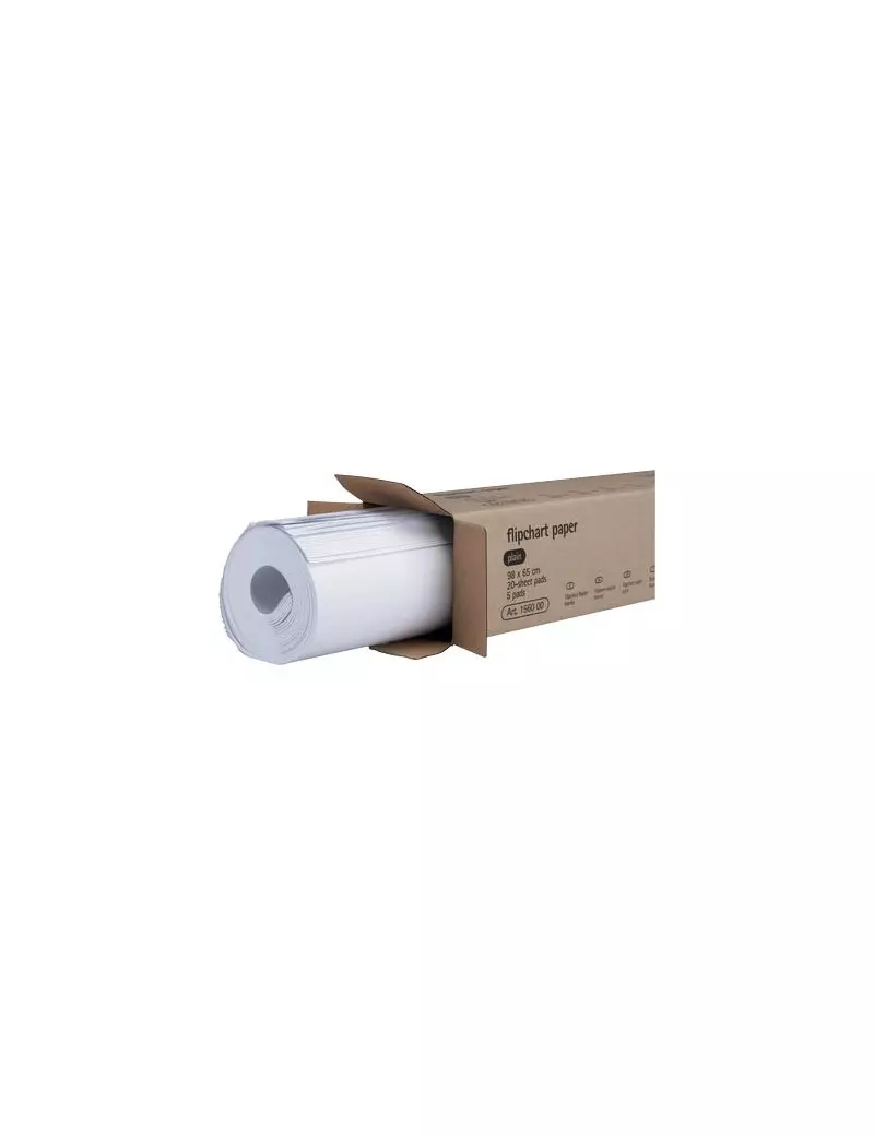 Blocco per Lavagna Legamaster - 65x98 cm - 20 Fogli - L-1565 00 (Quadretti Conf. 5) Blocco per Lavagna Legamaster - 65x98 cm - 20 Fogli - L-1565 00 (Quadretti Conf. 5)