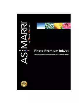 Carta Fotografica Photo Premium AS Marri - A3 - 265 g - Lucida - 8301 (Bianco Conf. 20)