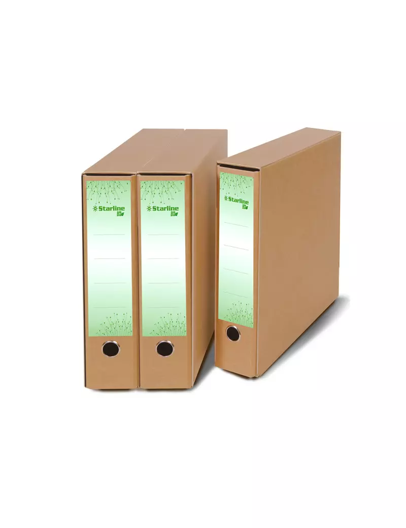 Registratore Eco Starline - Commerciale - Dorso 8 - 28,5x32 cm - XRE_STL6012 (Avana) Registratore Eco Starline - Commerciale - Dorso 8 - 28,5x32 cm - XRE_STL6012 (Avana)