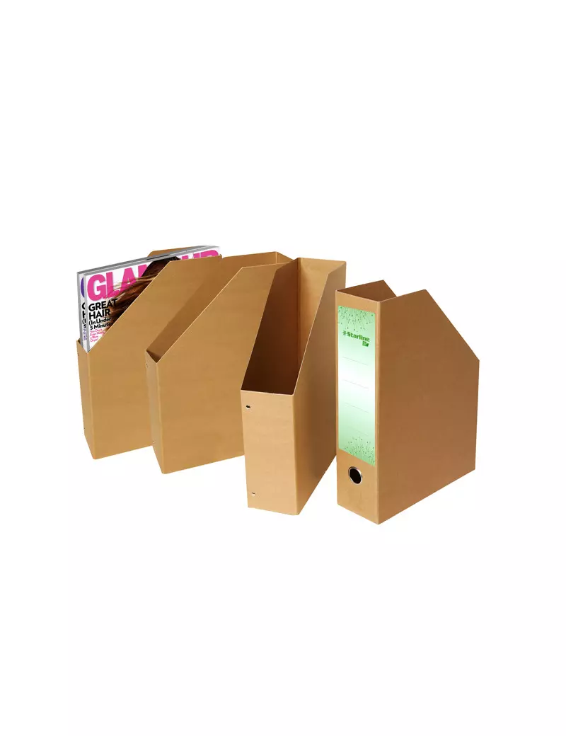 Portariviste Eco Starline - 8x25x35 cm - XPRECOAV_STL (Avana) Portariviste Eco Starline - 8x25x35 cm - XPRECOAV_STL (Avana)