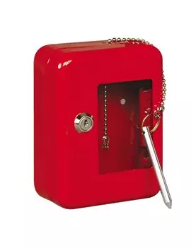 Cassetta Portachiavi di Emergenza Metalplus - 12x16x6 cm - 4000/1 (Rosso)