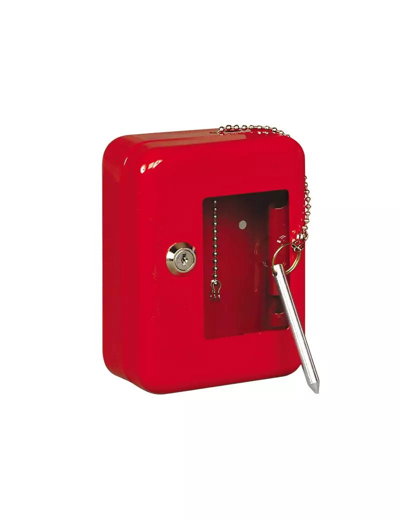 Cassetta Portachiavi di Emergenza Metalplus - 12x16x6 cm - 4000/1 (Rosso)