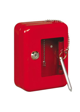 Cassetta Portachiavi di Emergenza Metalplus - 12x16x6 cm - 4000/1 (Rosso)