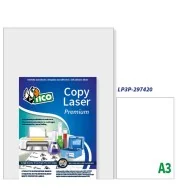 Etichette Adesive in Poliestere Tico - A3 - 397x420 mm - LP3P-297420 (Bianco Conf. 250)