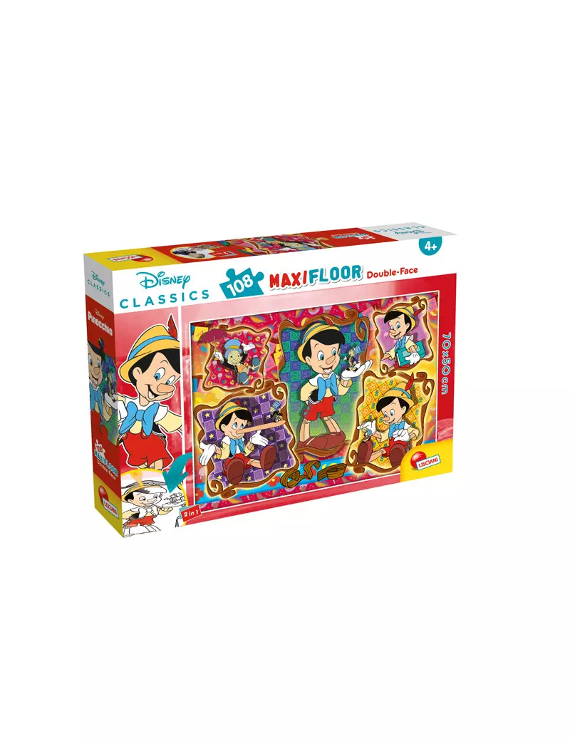 Puzzle Pinocchio Lisciani - 108 Pezzi - 31757