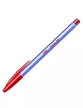 Penna a Sfera Cristal Soft Easy Glide Bic - 1,2 mm - 9185201 (Rosso Conf. 50)