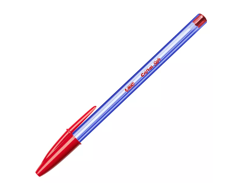 Penna a Sfera Cristal Soft Easy Glide Bic - 1,2 mm - 9185201 (Rosso Conf. 50) Penna a Sfera Cristal Soft Easy Glide Bic - 1,2 mm - 9185201 (Rosso Conf. 50)