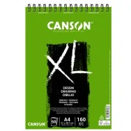 Album da Disegno Dessin Drawing Dibujo Canson - A4 - Spiralato Lato Corto - 160 g - 400039088 (Bianco Conf. 5)