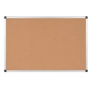 Lavagna in Sughero con Cornice in Alluminio Starline - 60x90 cm - CA03409214-SL01-STL