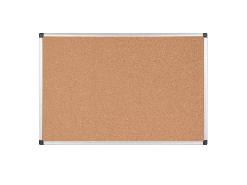 Lavagna in Sughero con Cornice in Alluminio Starline - 60x90 cm - CA03409214-SL01-STL