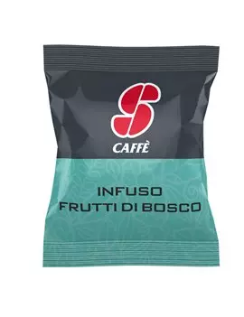 Capsula Infuso Essse Caffè - Compatibile con Essse Caffè S12 - PF2212 (Frutti di Bosco Conf. 50)