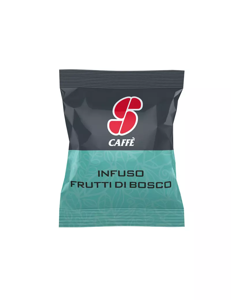 Capsula Infuso Essse Caffè - Compatibile con Essse Caffè S12 - PF2212 (Frutti di Bosco Conf. 50)