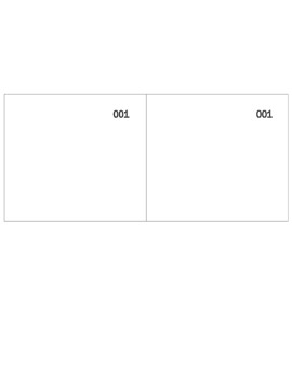 Blocco Scontrino Data Ufficio - 2 Sezioni con 100 Copie Numerate - 5,8x13 cm - DU160000010 (Bianco Conf. 10)