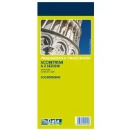 Blocco Scontrino Data Ufficio - 2 Sezioni con 100 Copie Numerate - 5,8x13 cm - DU160000040 (Giallo Conf. 10)