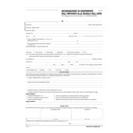 Dichiarazione Conformità Impianto Data Ufficio - Snap 5 Copie Autoricalcanti - 31x21 cm - DU184110000 (Conf. 50)