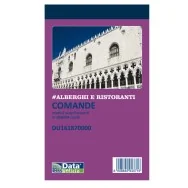 Blocco Comande Data Ufficio - 25 Copie Autoricalcanti - 16,8x10 cm - DU161870000 (Conf. 10)