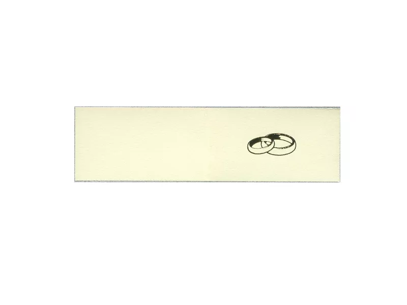 Bigliettino Bomboniera Personalizzabile Rex Sadoch - Matrimonio - 53A4010 (Avorio Conf. 500)