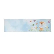 Bigliettino Bomboniera Personalizzabile Rex Sadoch - Battesimo - 53A4030 (Azzurro Conf. 500)
