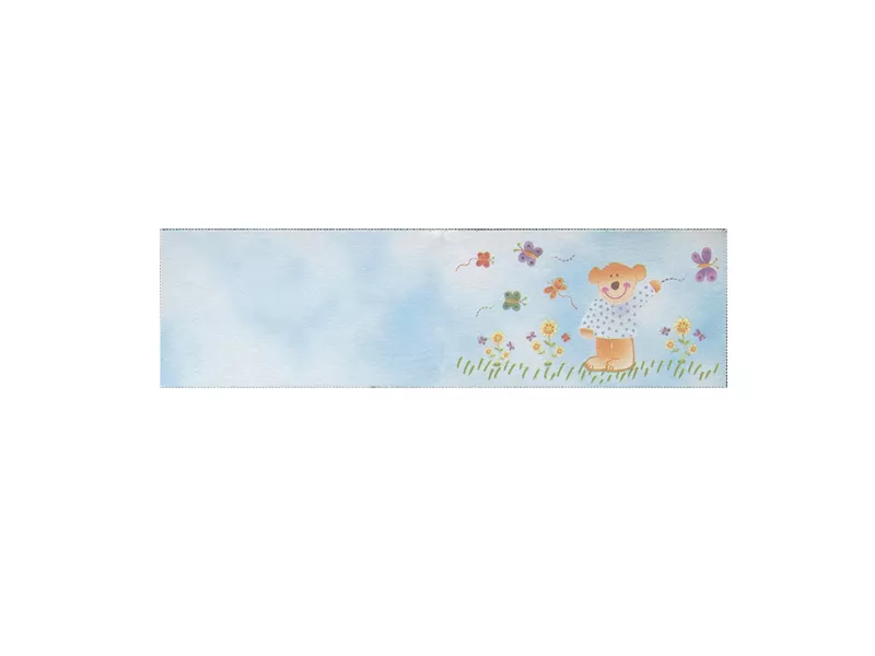 Bigliettino Bomboniera Personalizzabile Rex Sadoch - Battesimo - 53A4030 (Azzurro Conf. 500)