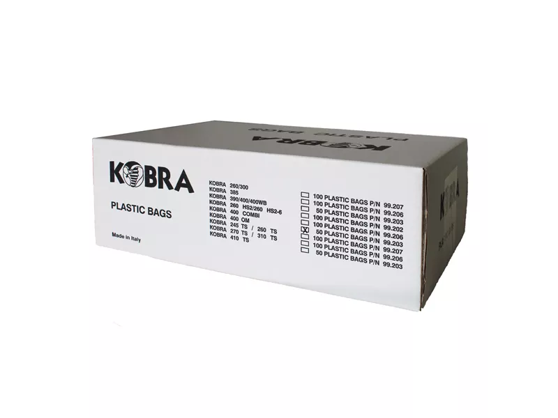 Sacchi per Distruggidocumenti Kobra - 99.203 (Bianco Conf. 50)