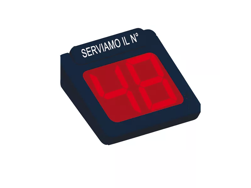 Display a 2 Cifre per Sistema Eliminacode Printex - TR/DIS/2 LED (Nero) Display a 2 Cifre per Sistema Eliminacode Printex - TR/DIS/2 LED (Nero)