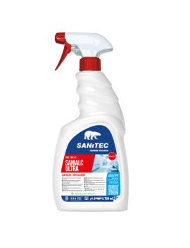 Detergente Alcolico per Superfici e Tessuti Sanialc Ultra Sanitec - 1841-S - 750 ml